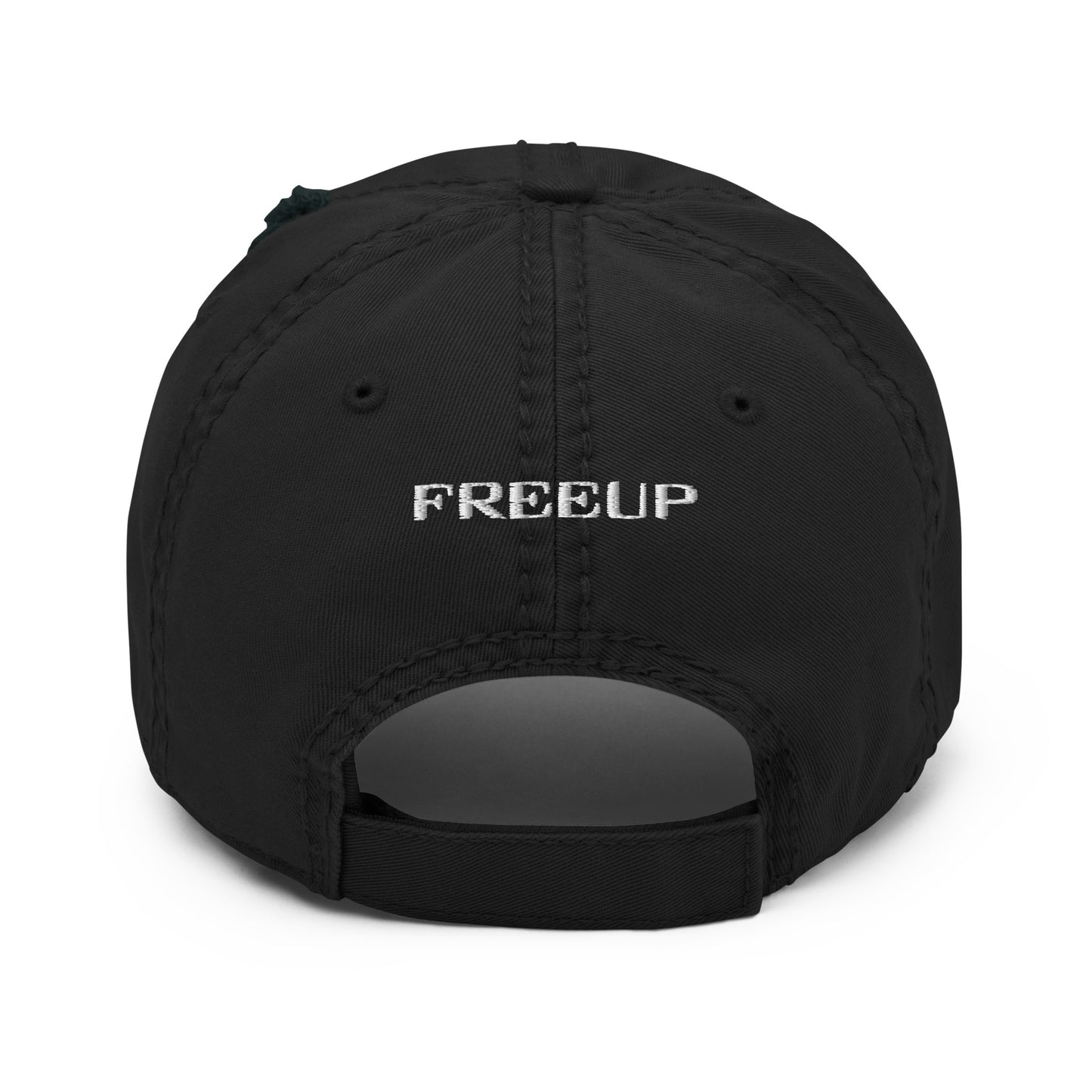 FreeUp Distressed Dad Hat
