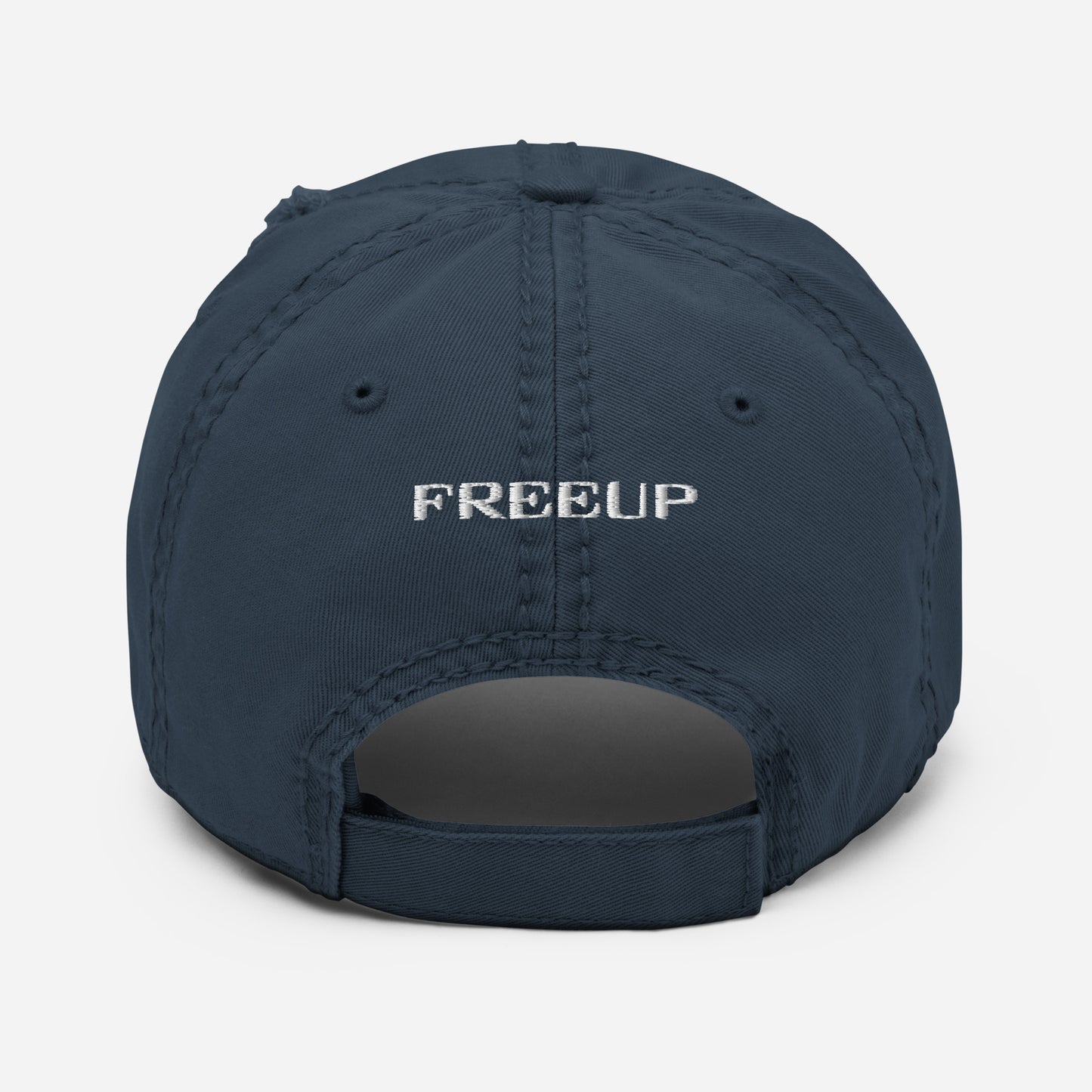 FreeUp Distressed Dad Hat